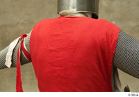  Photos Medieval Knight in mail armor 10 Medieval clothing red gambeson upper body 0004.jpg